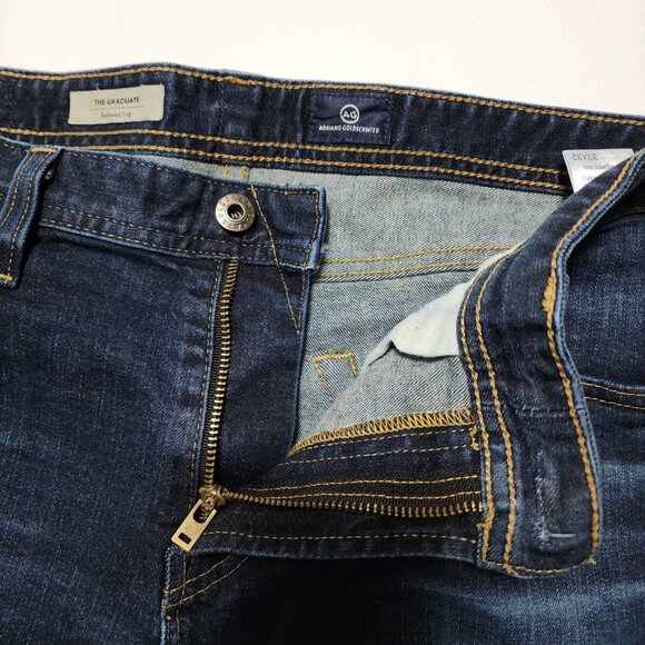 AG Adriano Goldschmied The Graduate Mid Rise Tailored Leg Jeans - Picture 5 of 8